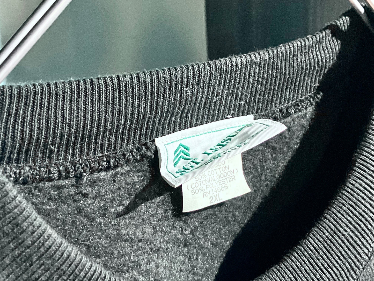 Old Oversized Embroidery Sweat