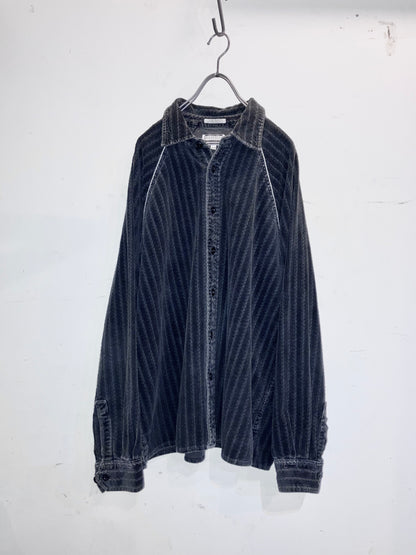 Old Raglan Sleeve Couduroy Shirt