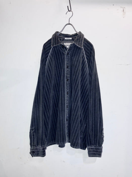 Old Raglan Sleeve Couduroy Shirt