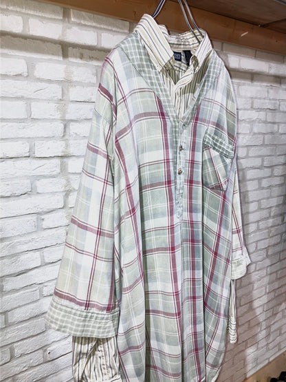 Old Pollover Check Shirt