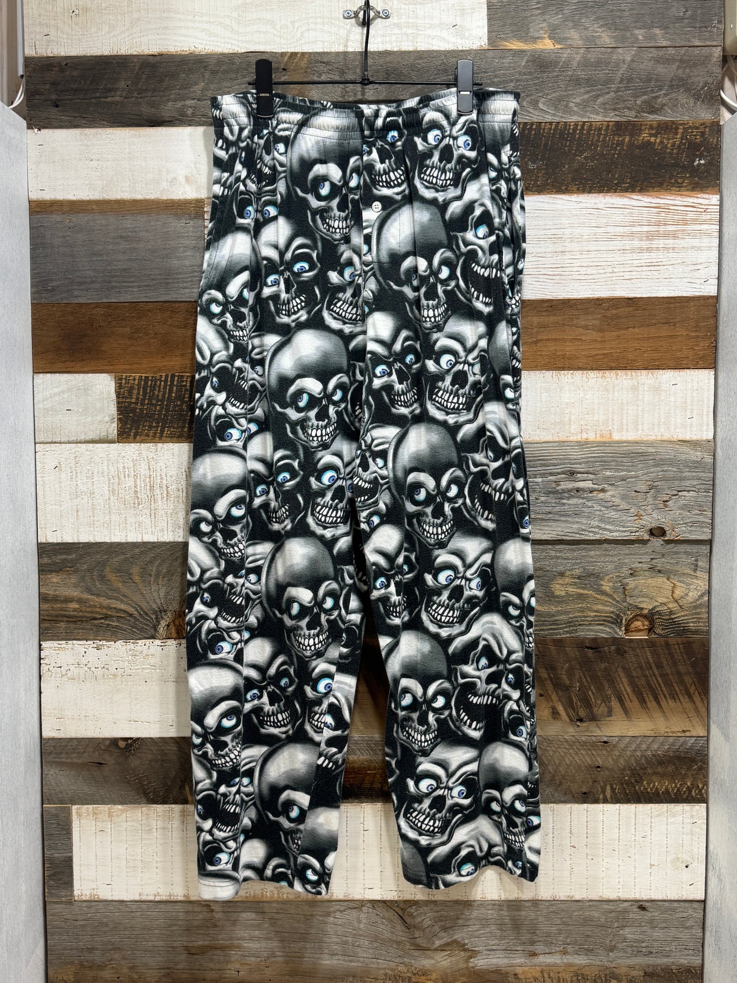00s Skull Print EZ Pants