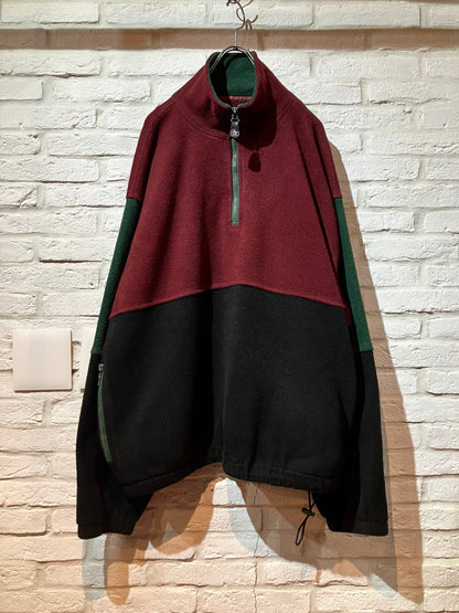 Old Design Fleece Half Zip Tops