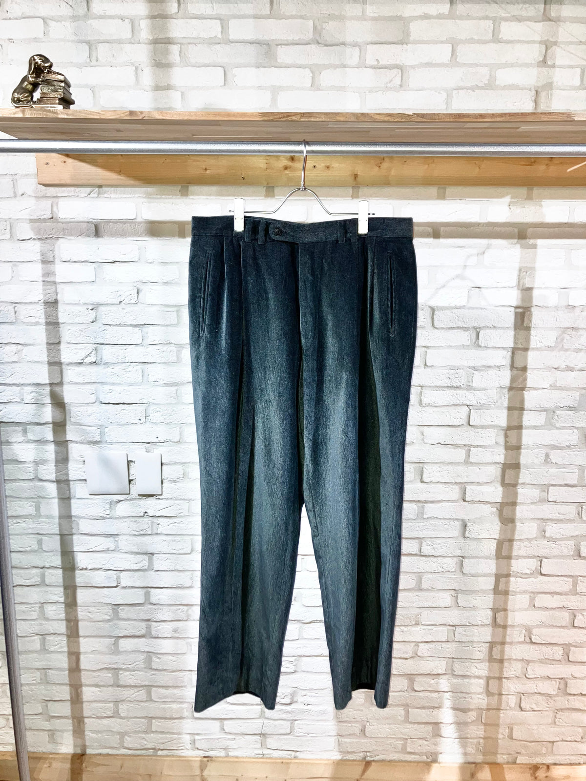 Old Velour Wide Slacks