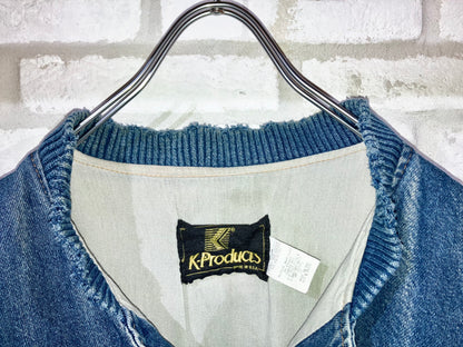 Old Design Denim Blouson