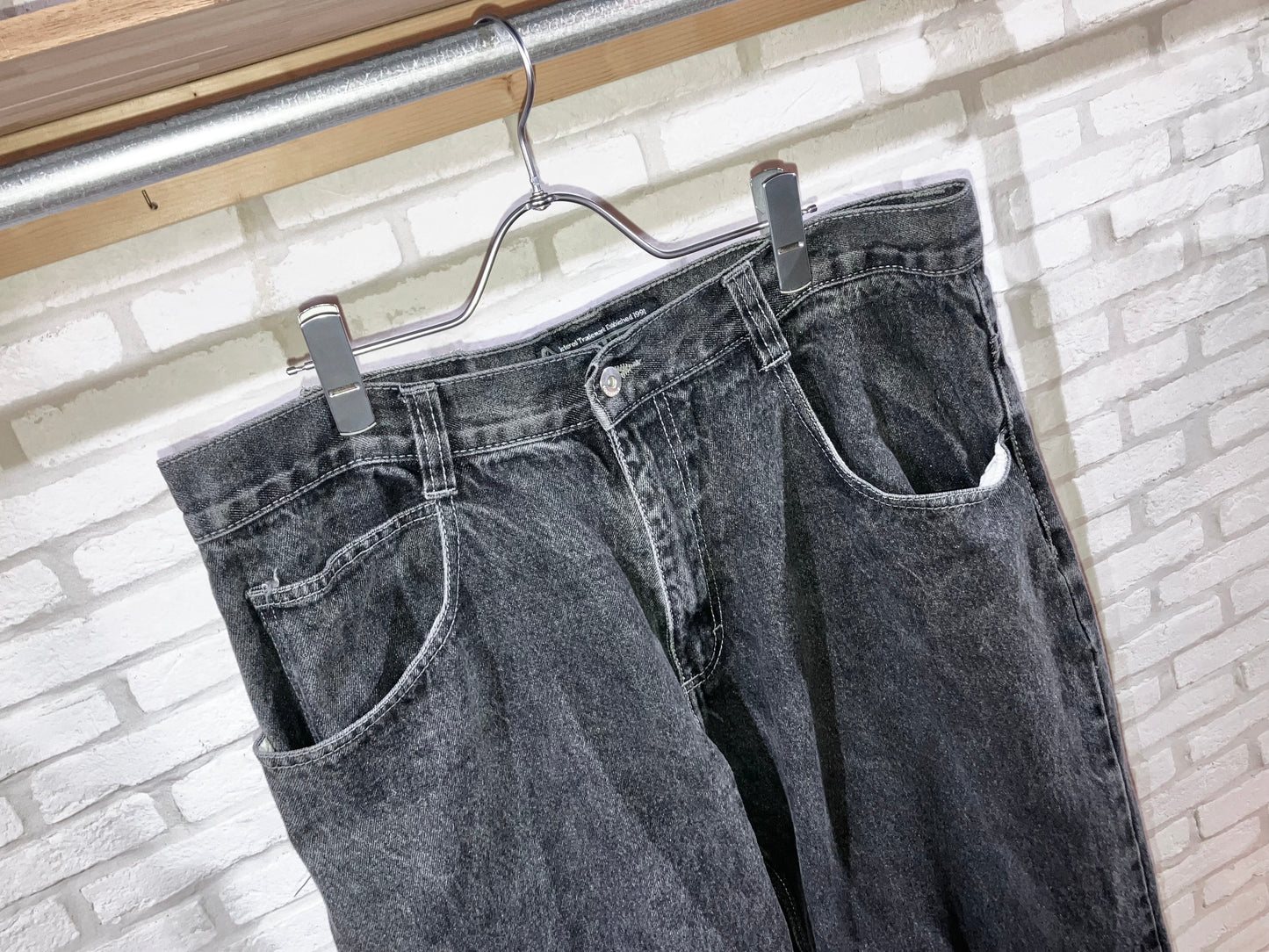 "SOUTH POLE" Old Wide Denim Pants