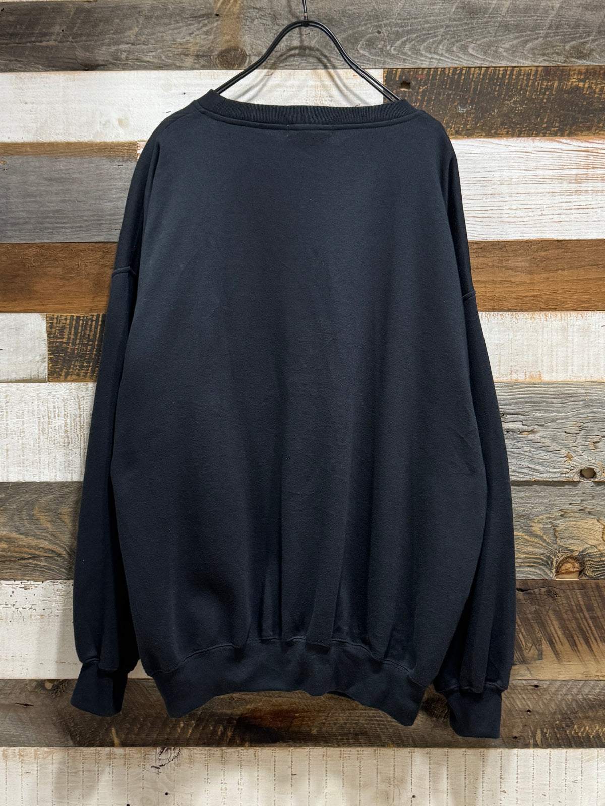 Old 3D Knit Paneled Sweatshirt