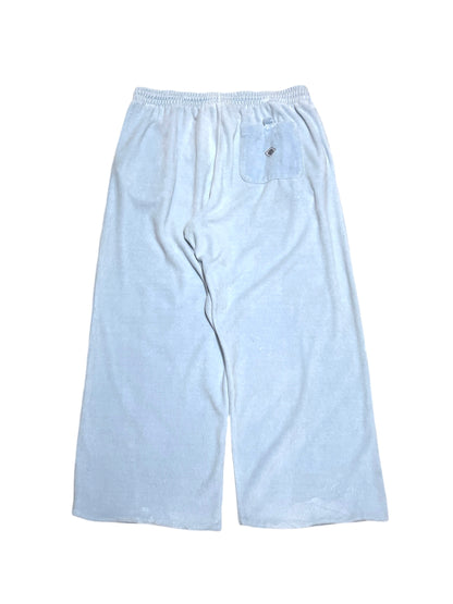 MECCA Ice Blue velours pants