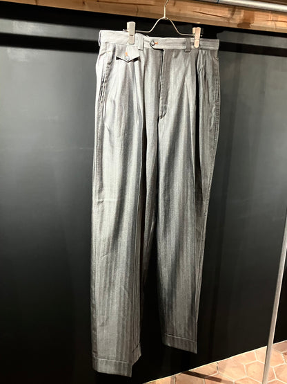 Old Silk&Wool Wide Slacks