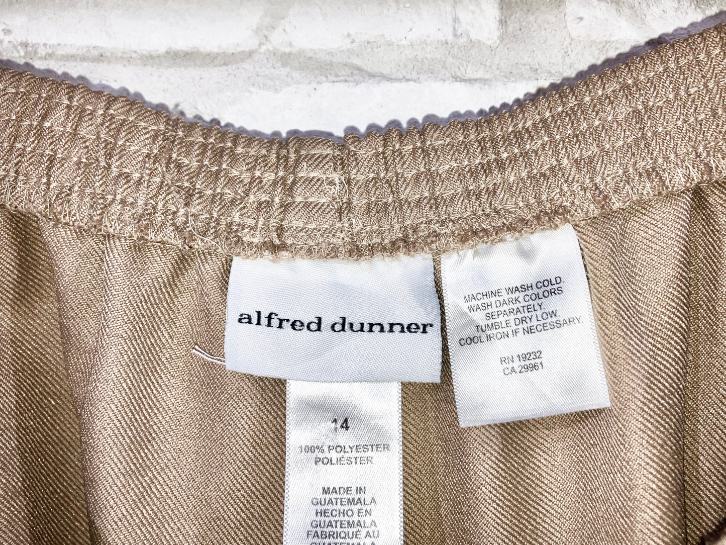 "alfred dunner" Old Poly EZ Pants