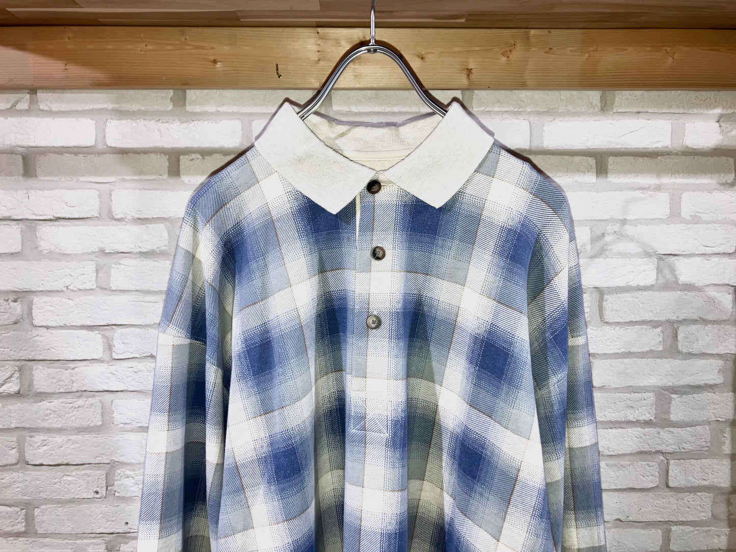 Old Ombre Check Polo Shirt