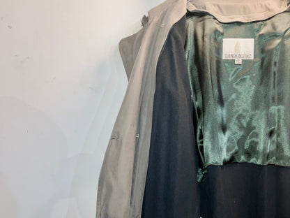 "LONDON FOG" Old Design Smooth Trench Coat