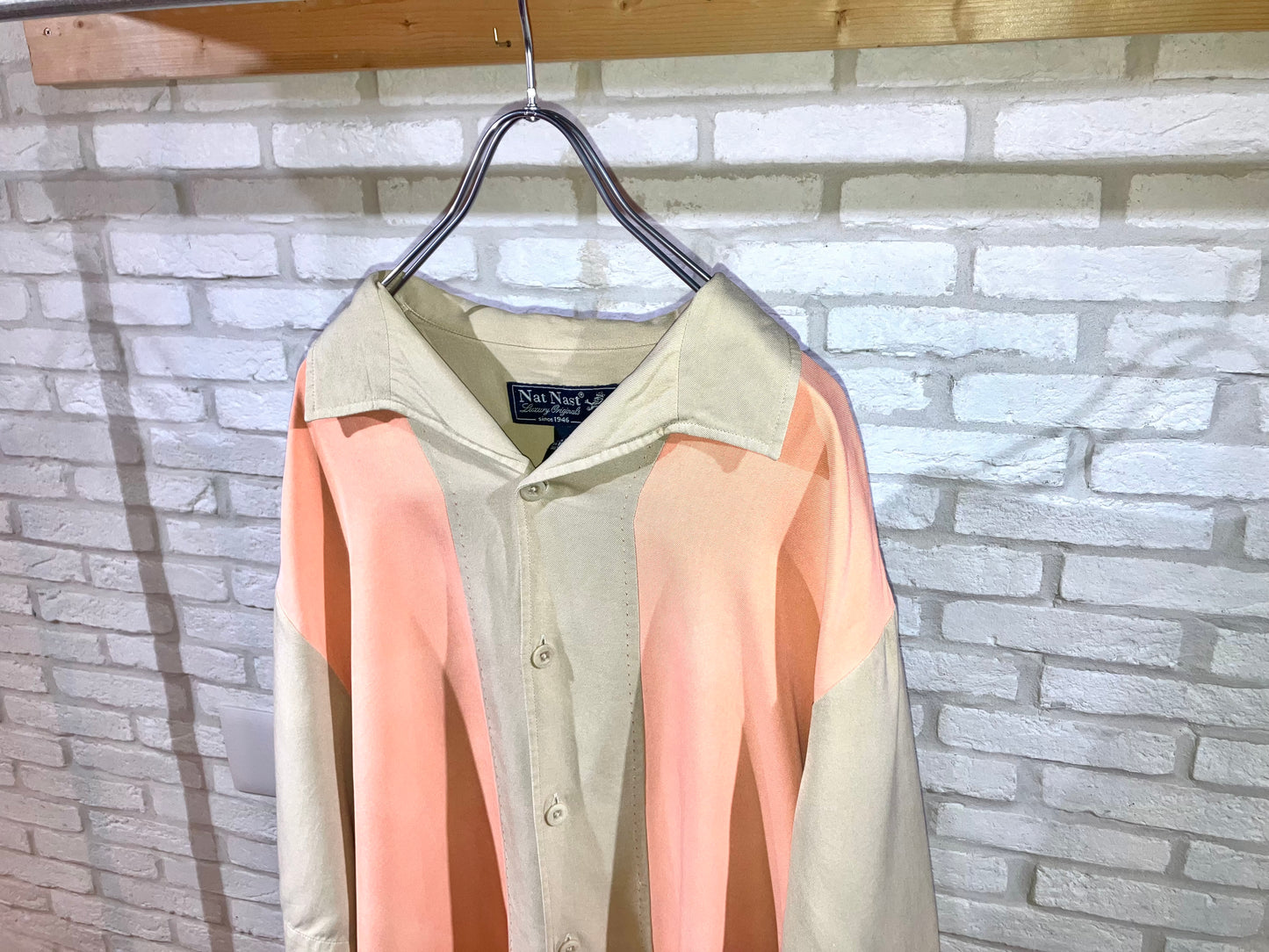 "NAT NAST" 00s Design Silk Shirt