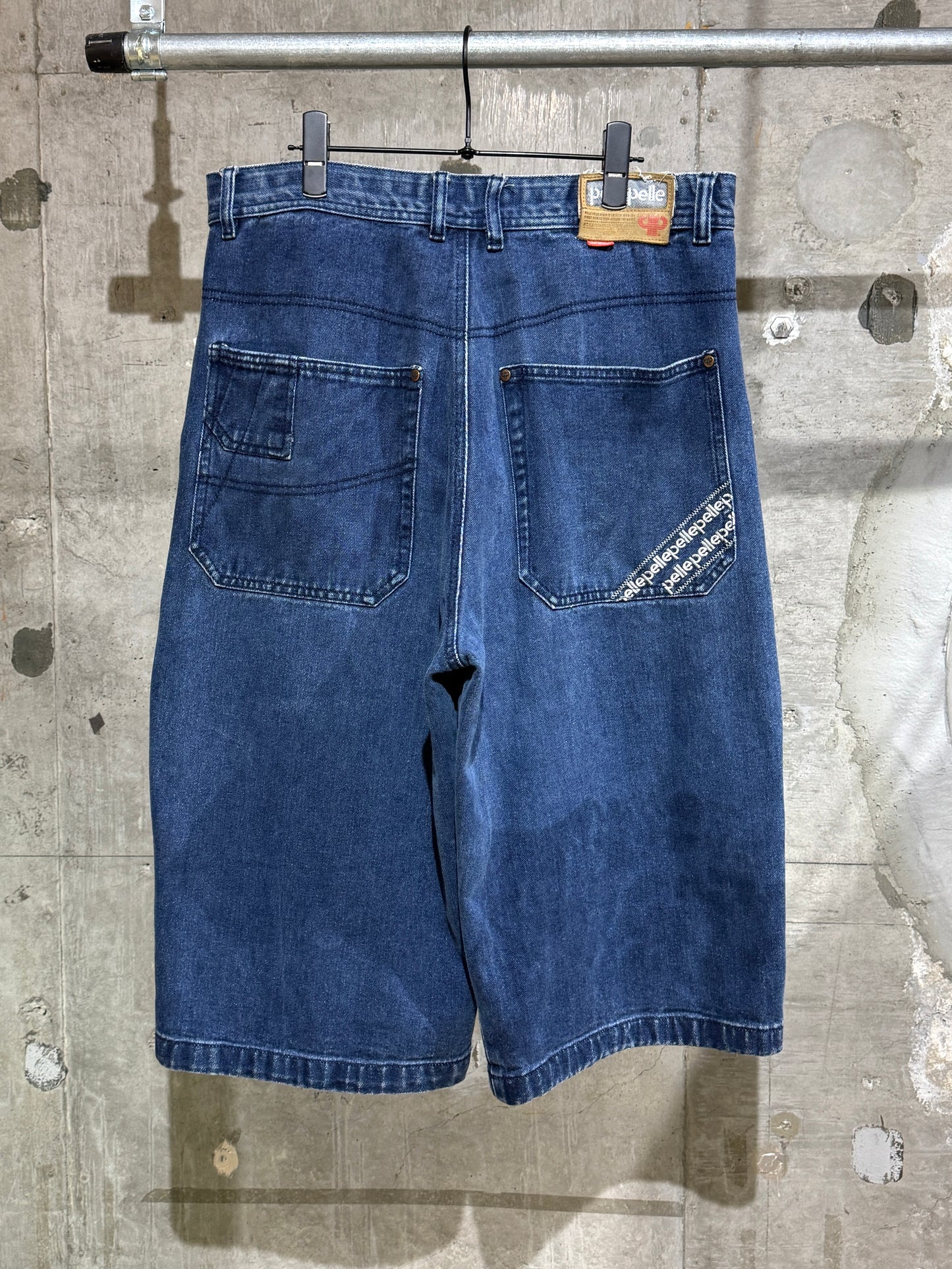00s Vintage Pelle Pelle Denim Shorts