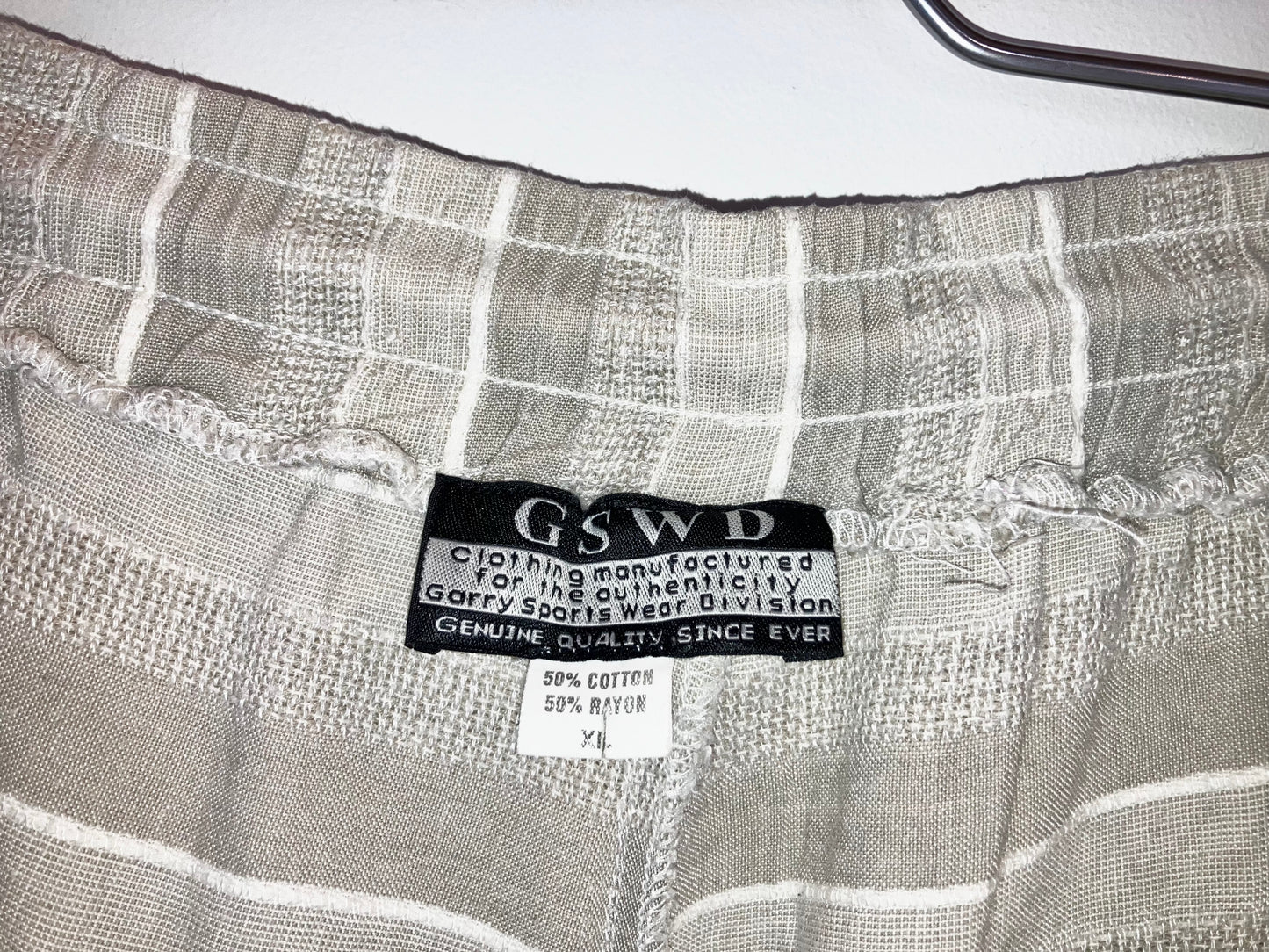 Old Stripe Wide EZ Pants