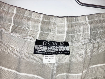 Old Stripe Wide EZ Pants