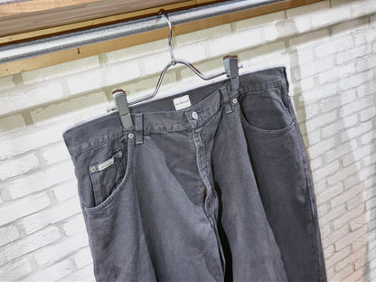 "CK Calvin Klein" 00s Color Denim Wide Pants