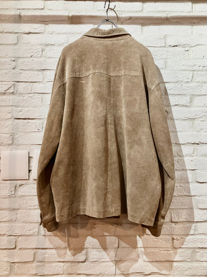 Old Design Suède Leather JKT