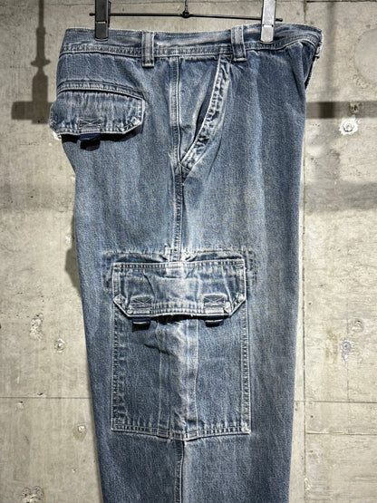 00s vintage Denim Cargos