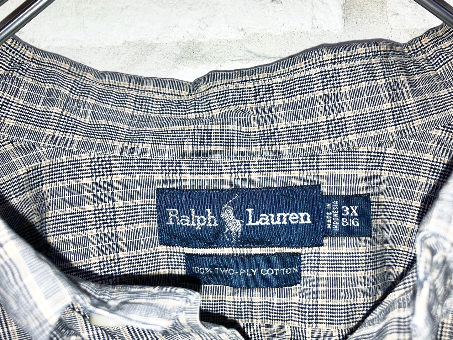 "Ralph Lauren" Old Oversized Check Shirt