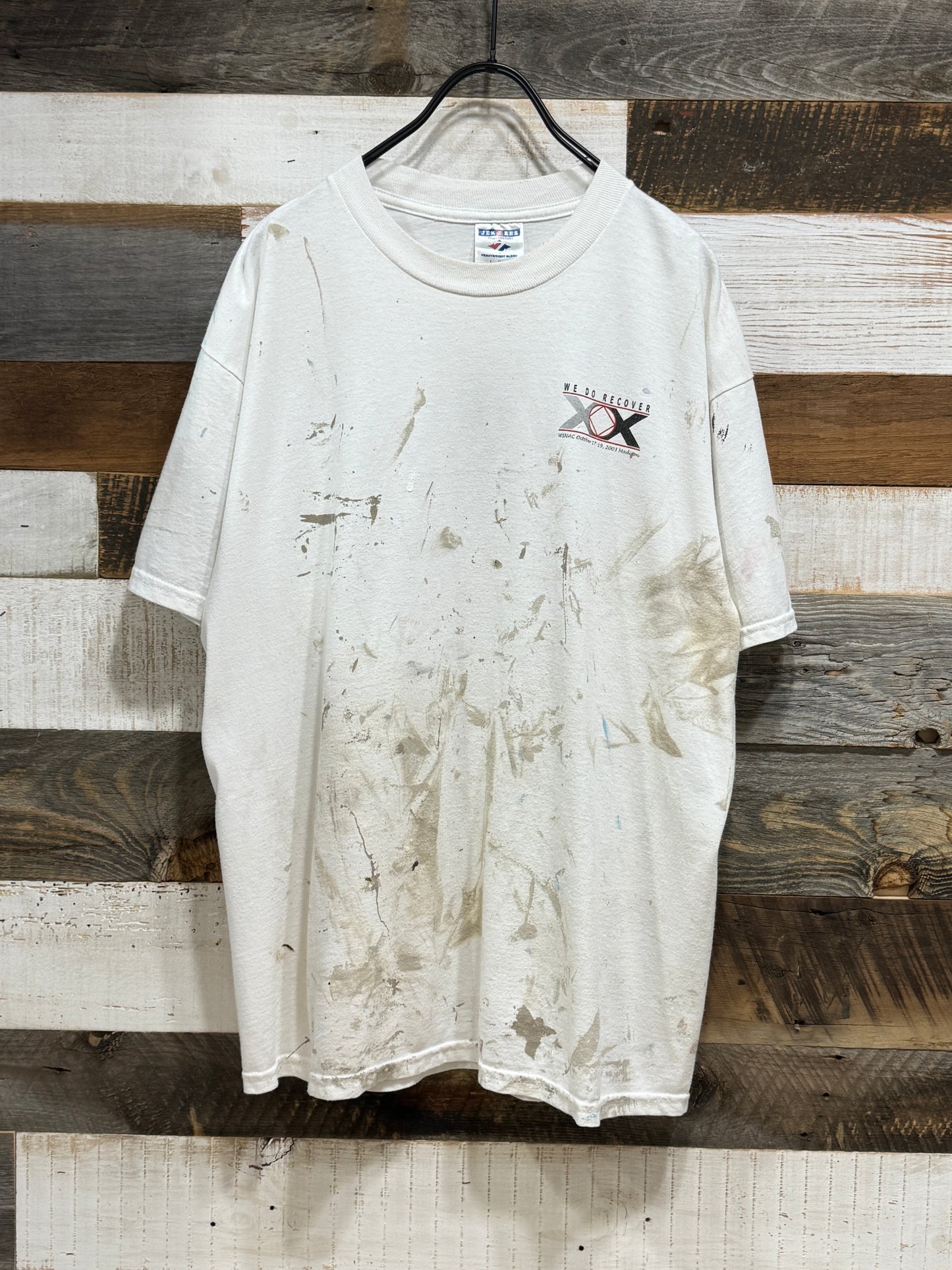 "WE DO RECOVER" Painted Tee