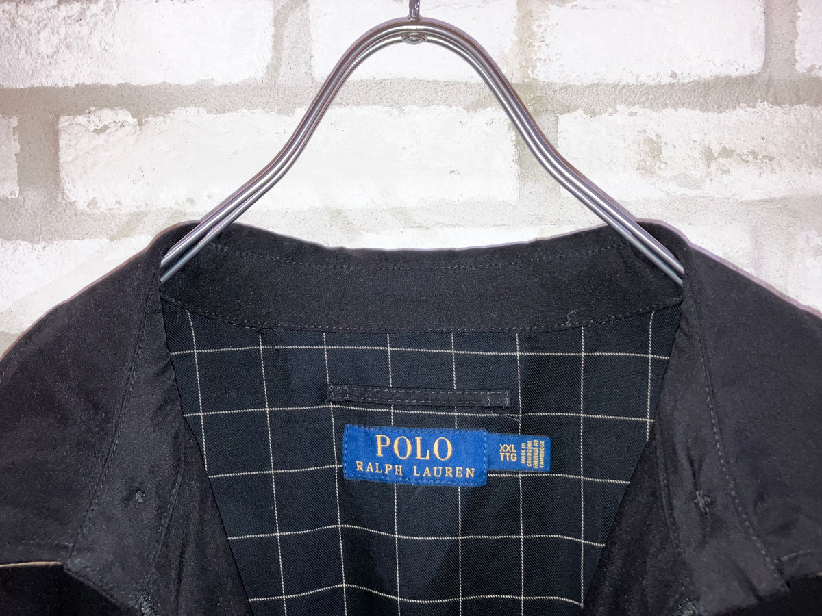 "POLO RALPH LAUREN" 10s Oversized Smooth JKT