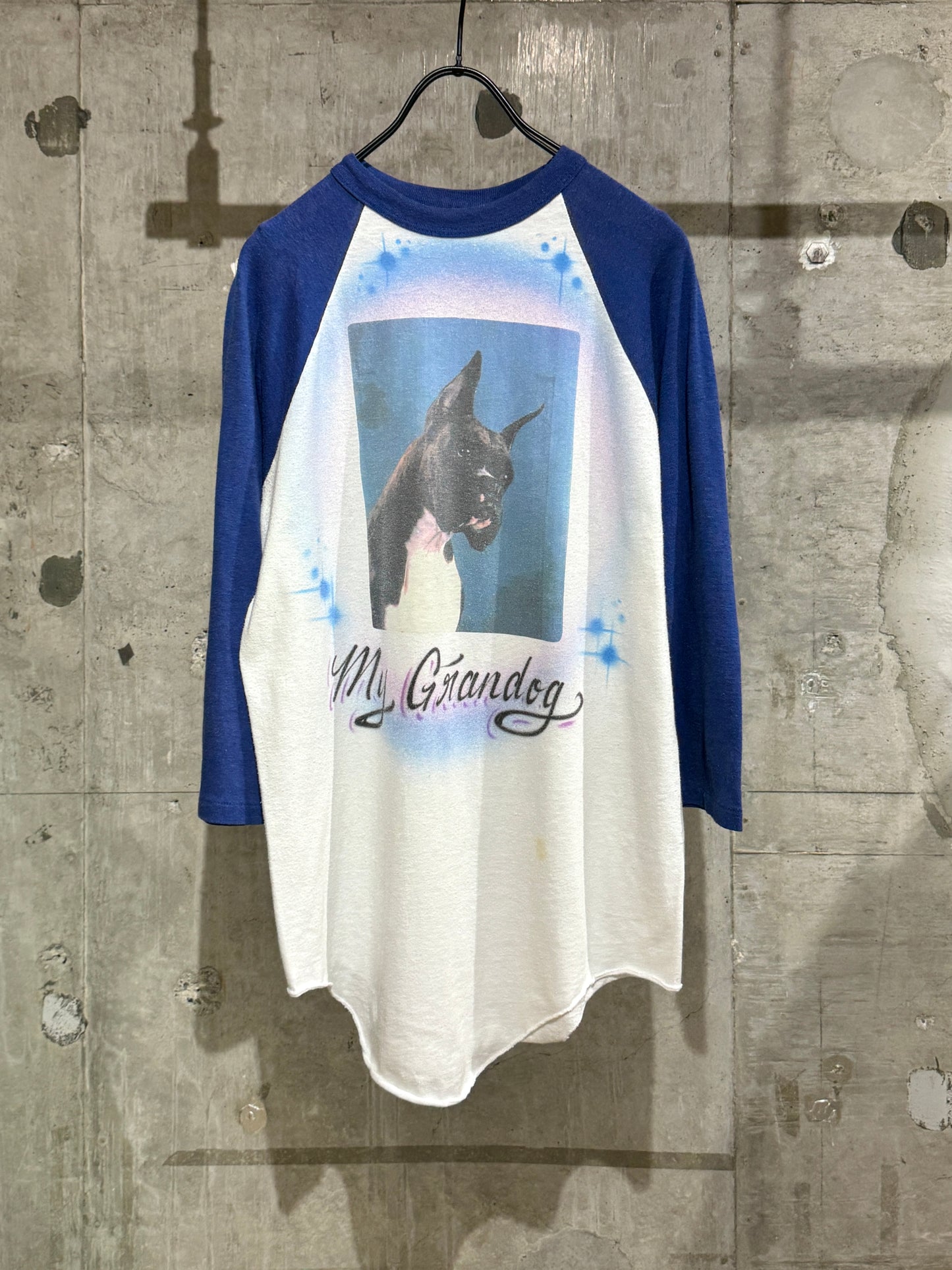 My Grandog Raglan 3/4  sleeve Tee