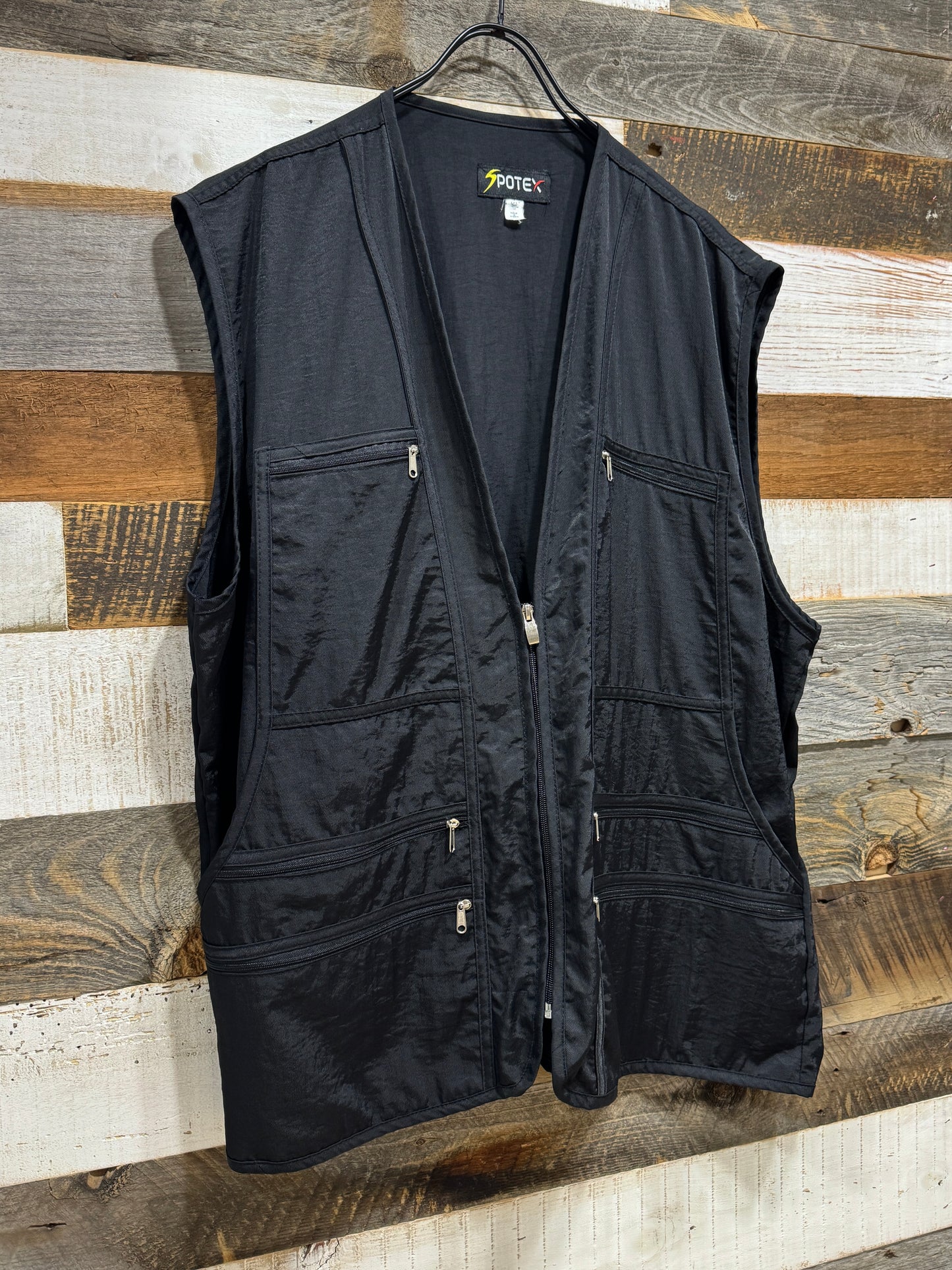 Old 9 Pockets Nylon Utility Vest