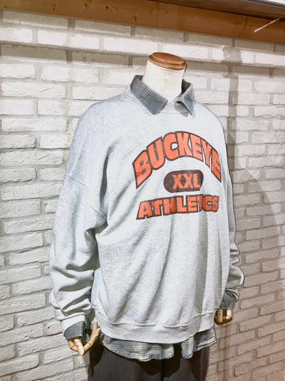 Old Wide&Short Printed Sweat