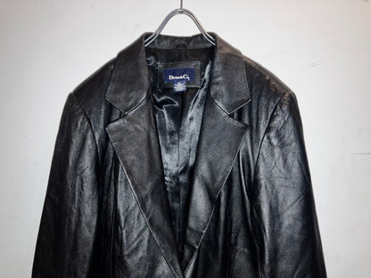 "DENIM&Co" Old Leather Tailored JKT