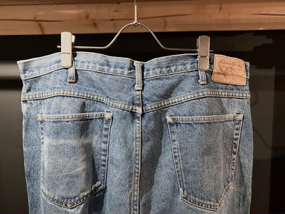 "Eddie Bauer" Old Wide Denim Pants