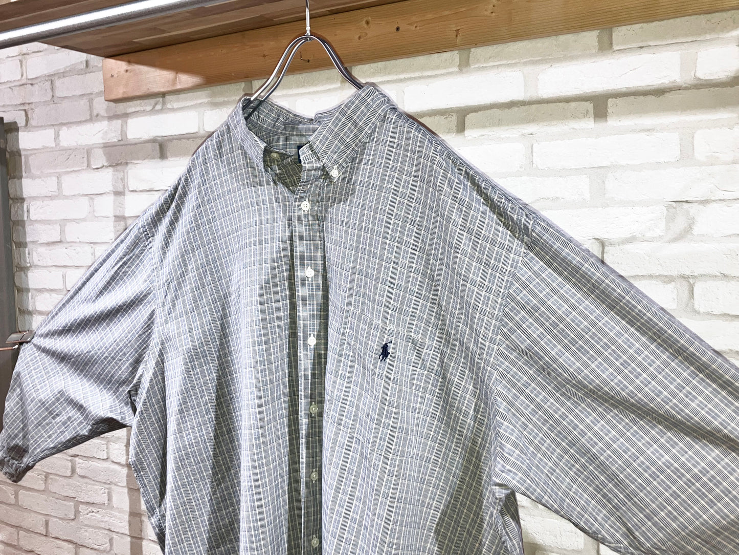"Ralph Lauren" Old Oversized Check Shirt