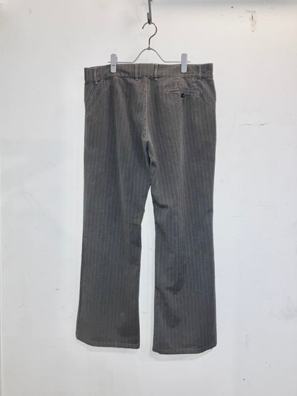 00s Design Herringbone Flare Pants