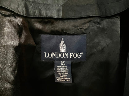 "LONDON FOG" 00s Cotton Base Trench Coat
