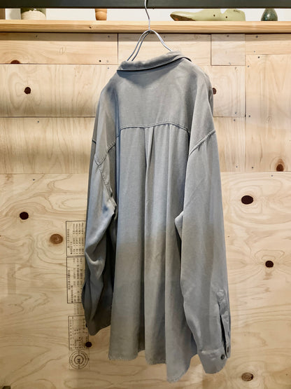 Old Oversized Silk Shirt