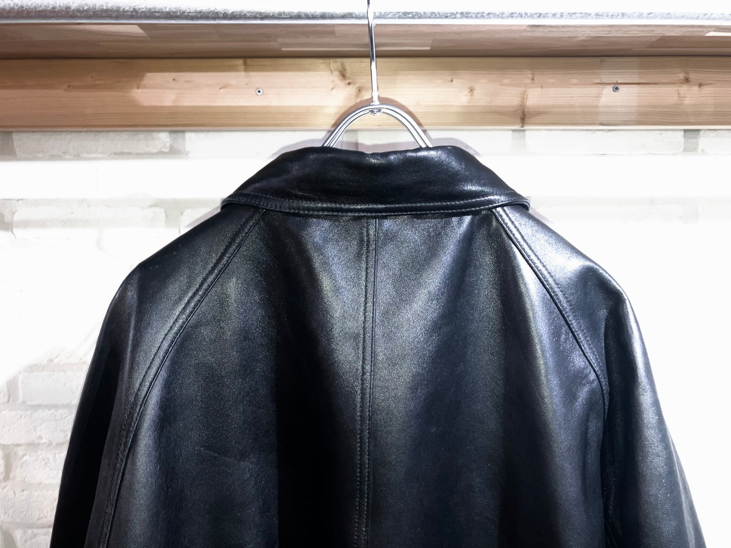 "BILL BLASS" 00s Design Leather JKT