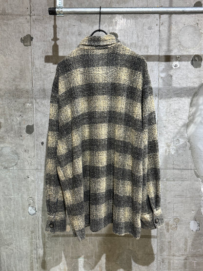 00's Boa Fleece Plaid Shirt
