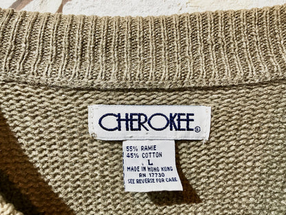 "CHEROKEE" Old Design Summer Knit