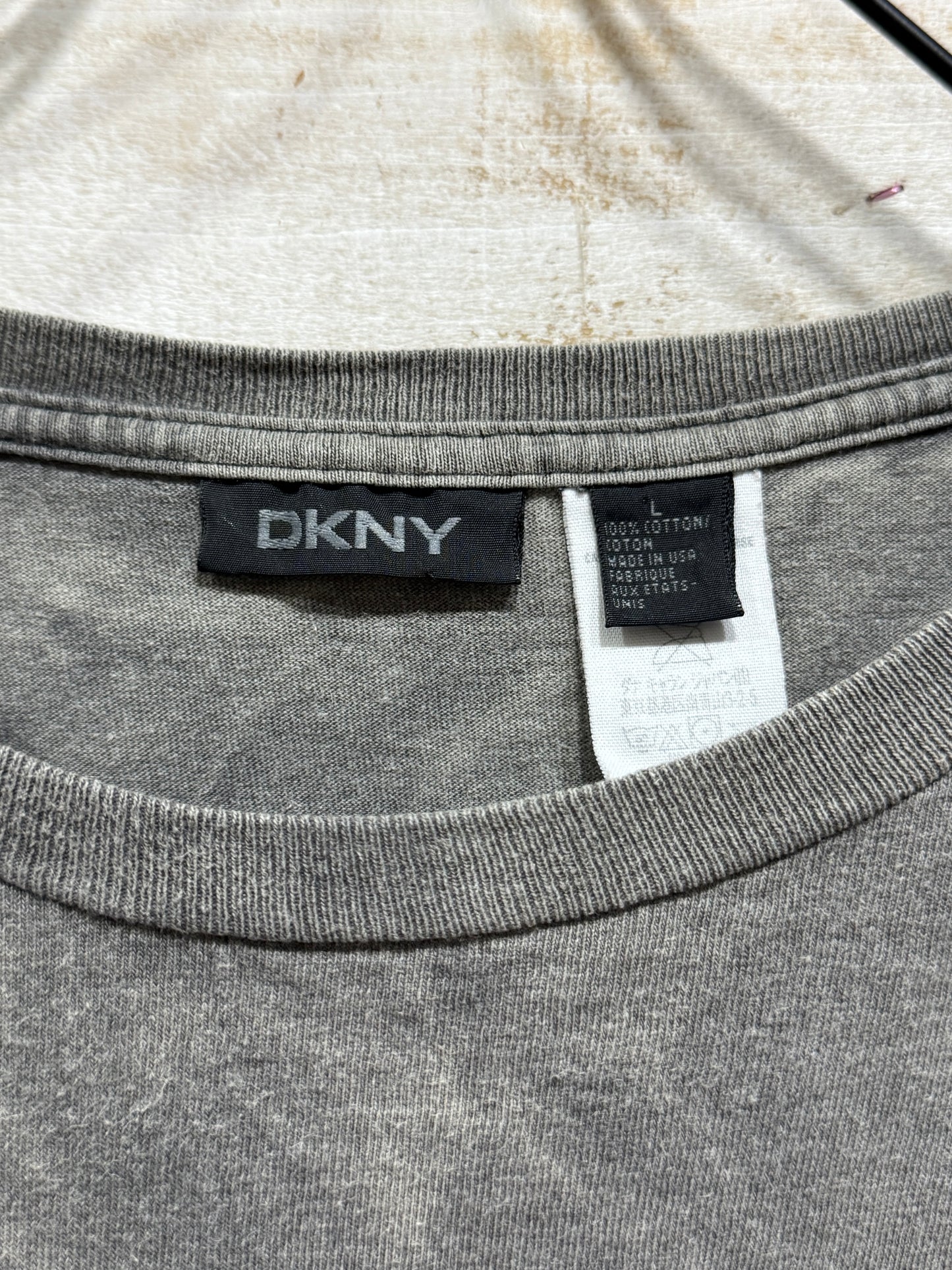 90s DKNY Bleach Tie-dye Tee