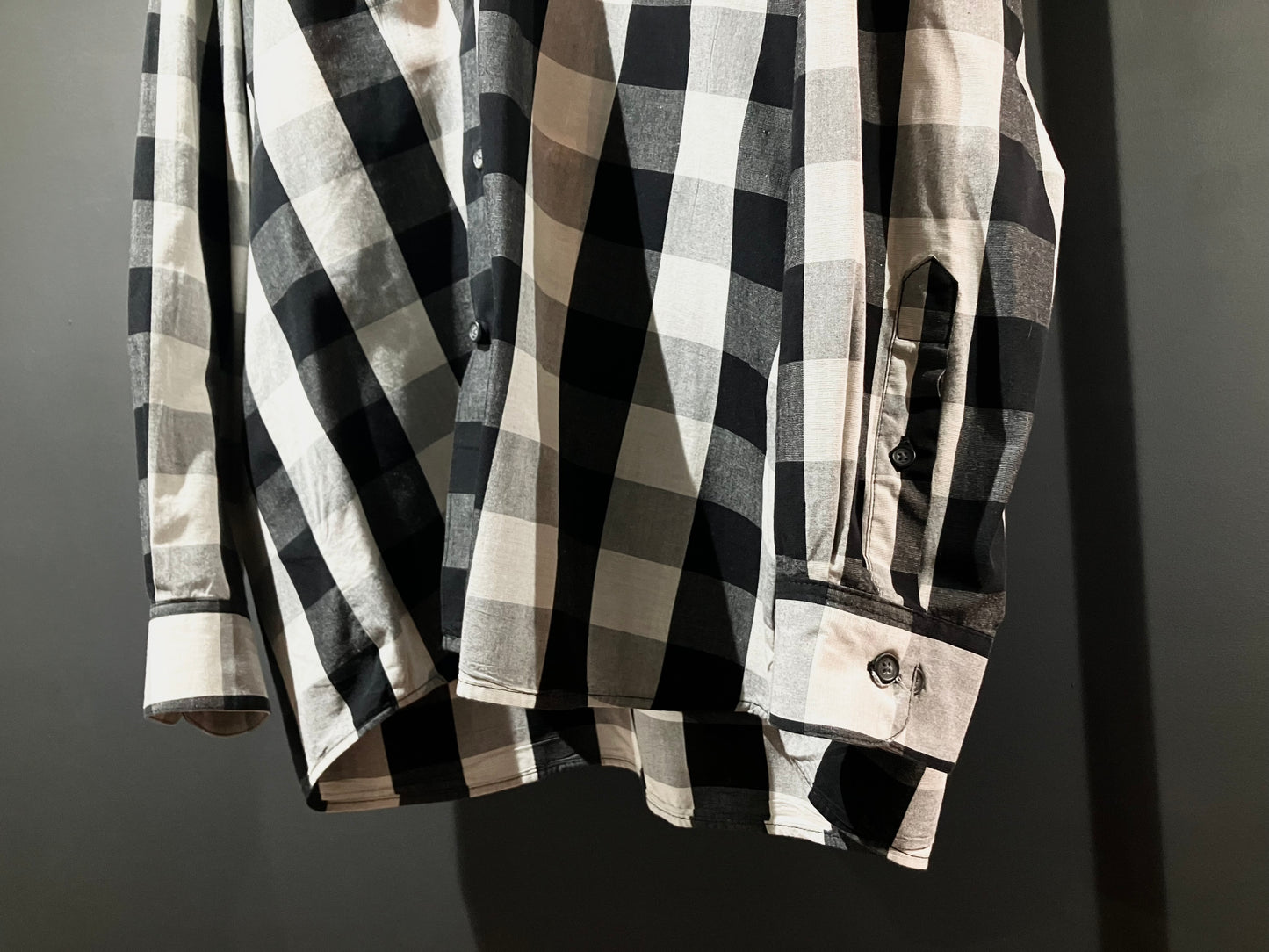 "GEOFFREY BEENE" 00s Check Shirt
