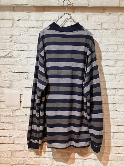 Old Border Mock Neck LS Tee