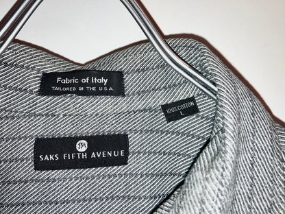 "SAKS FIFTH AVENUE" Old Stripe Shirt