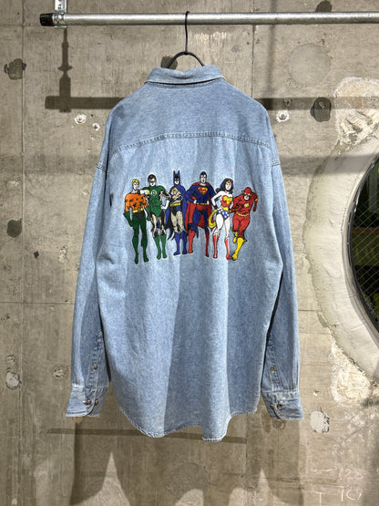 90s vintage DC Lightweight Denim Shirt