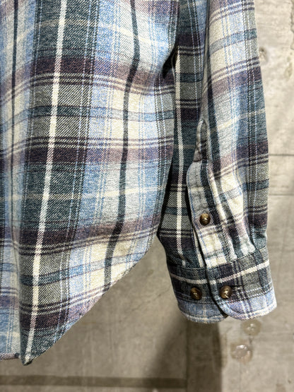 00s Vintage Cotton Plaid Shirt