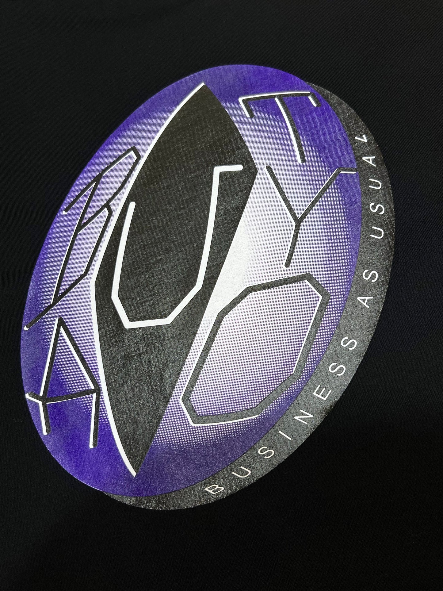 Business as Usual Disc Tee BLK