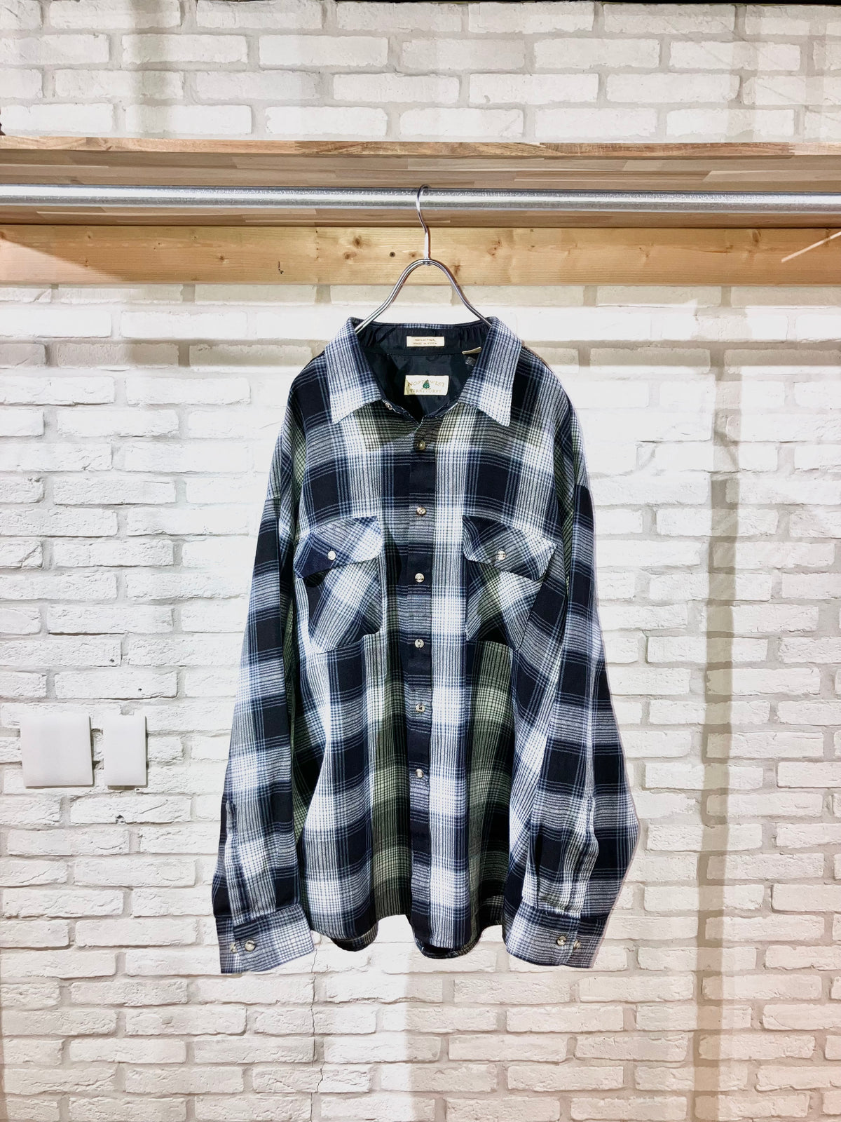 Old Oversized Check Shirt