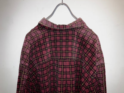 "Eddie Bauer" 00s Couduroy Check Shirt