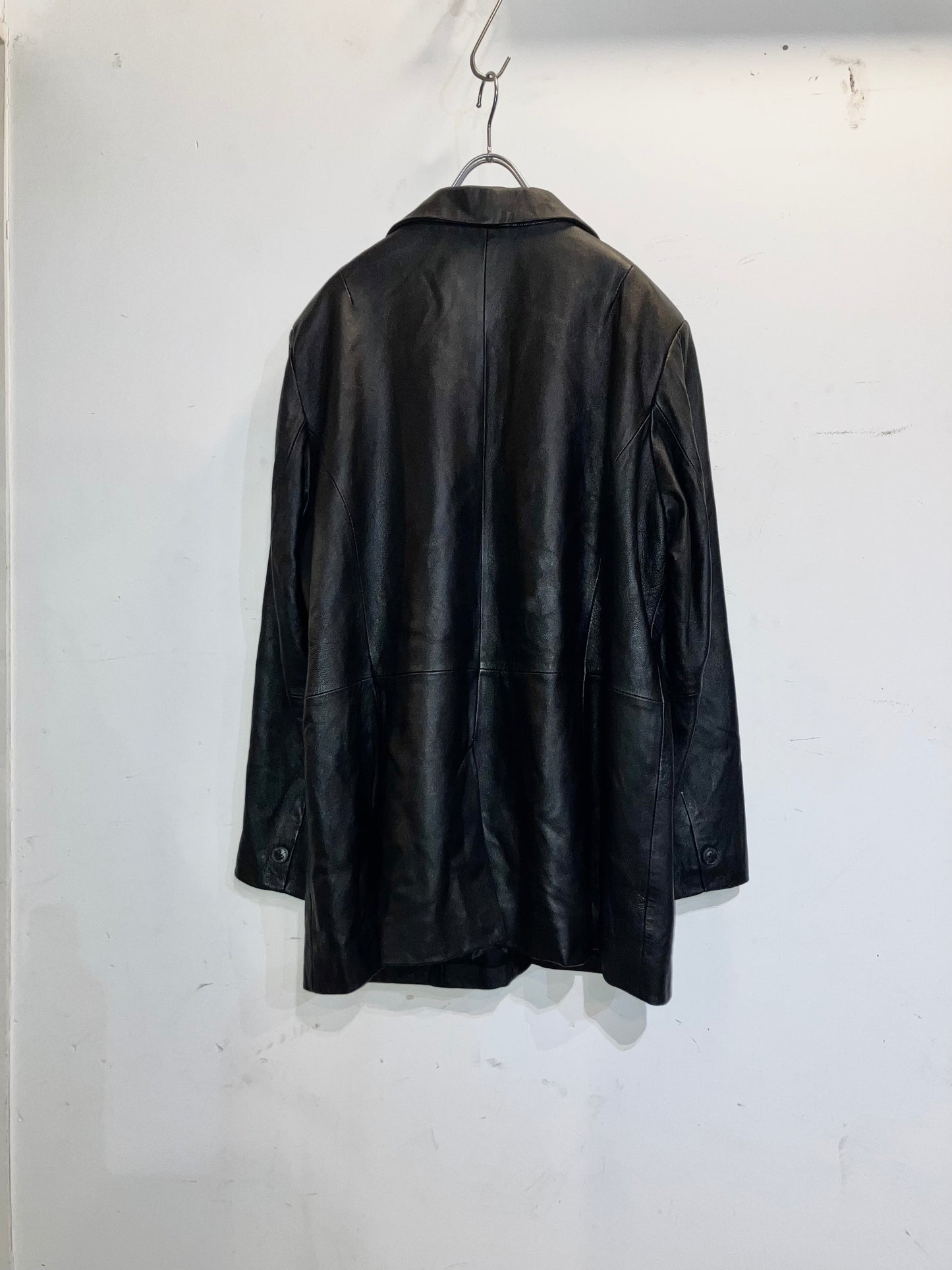 "DENIM&Co" Old Leather Tailored JKT
