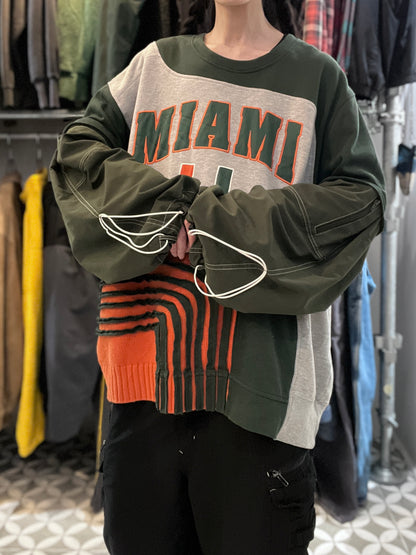 REMAKEBYK × Business as Usual Miami Circuit Crewneck