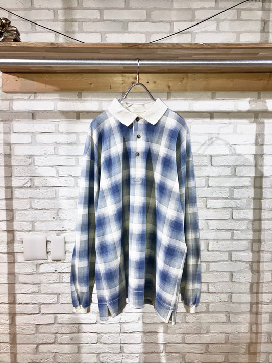 Old Ombre Check Polo Shirt