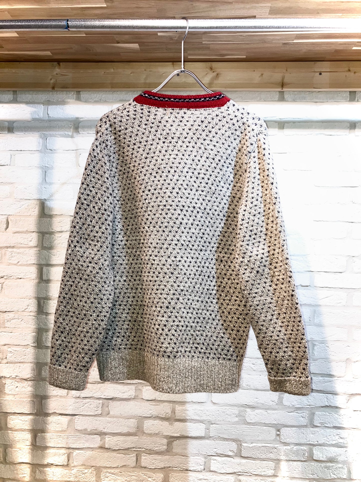 "L.L.Bean" Vintage Tyrolean Knit Cardigan